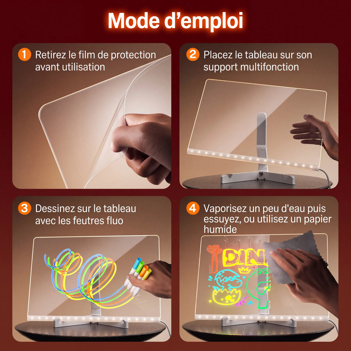 Tableau Lumineux Magique KIDOO®